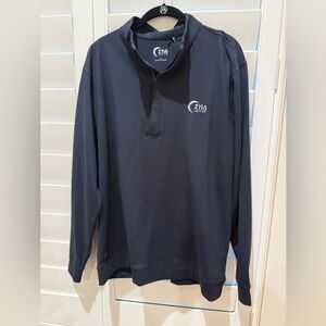 NWT ZYIA Active Navy 1/4 Zip Golf Pullover